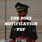 Defence Academy CDS notification image